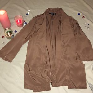 Fall sheer jacket